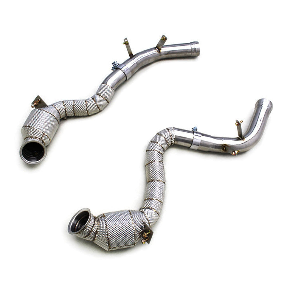 Catted Race Stainless 300 Cell Downpipe for Mercedes Benz AMG GT63 GT63S 4.0T