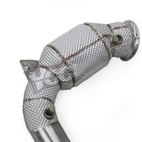 Catted Race Stainless 300 Cell Downpipe for Mercedes Benz AMG GT63 GT63S 4.0T