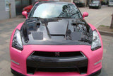 2008-2016 Nissan GTR R35 CBA  DBA GTC Style Carbon Fiber Hood