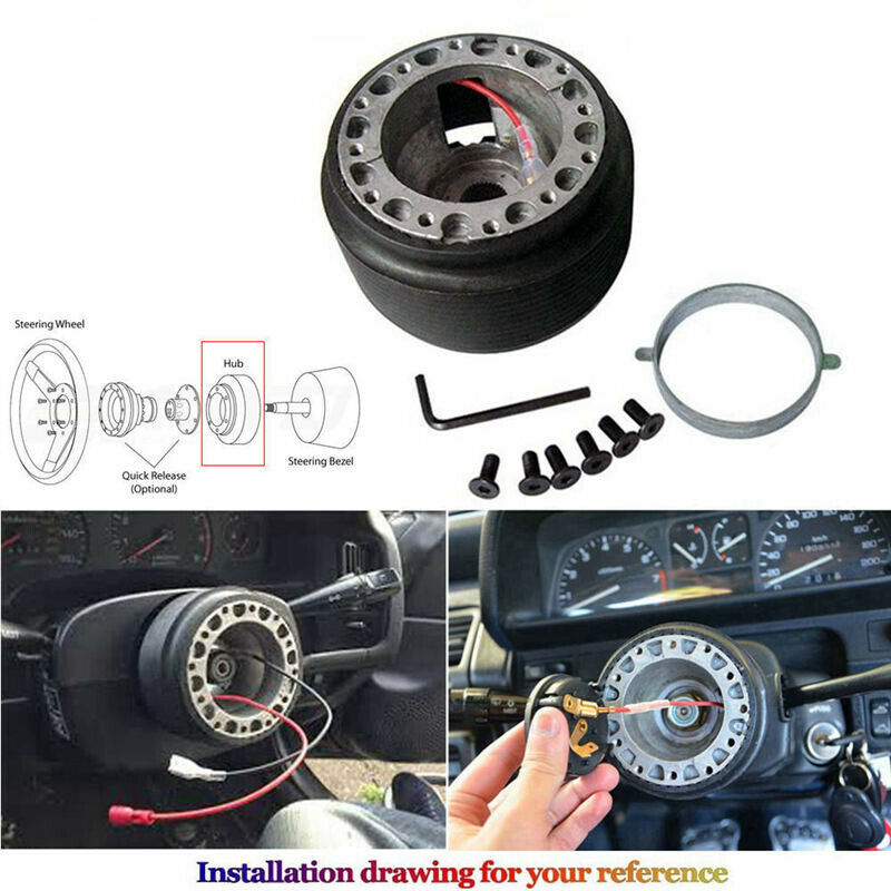 Deadboyz Steering Wheel Hub Adapter Kit For 96-06 Civic, Prelude, S2000, Accord, RSX USA