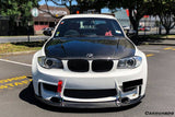 2008-2013 BMW 1 Series E82, E88, 1M, RZ Style Carbon FIber Hood