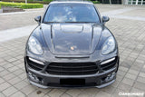 2011-2014  Porsche Cayenne 958.1 HM Style Carbon Fiber Hood