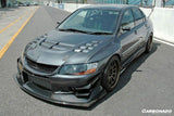 2003-2006 Mitsubishi Evo 7 8 9 VTX Style Carbon Fiber Hood