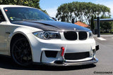 2008-2013 BMW 1 Series E82, E88, 1M, RZ Style Carbon FIber Hood