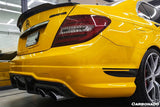 2012-2014 Mercedes Benz W204 C63 AMG RZ Style Carbon Fiber Rear Lip