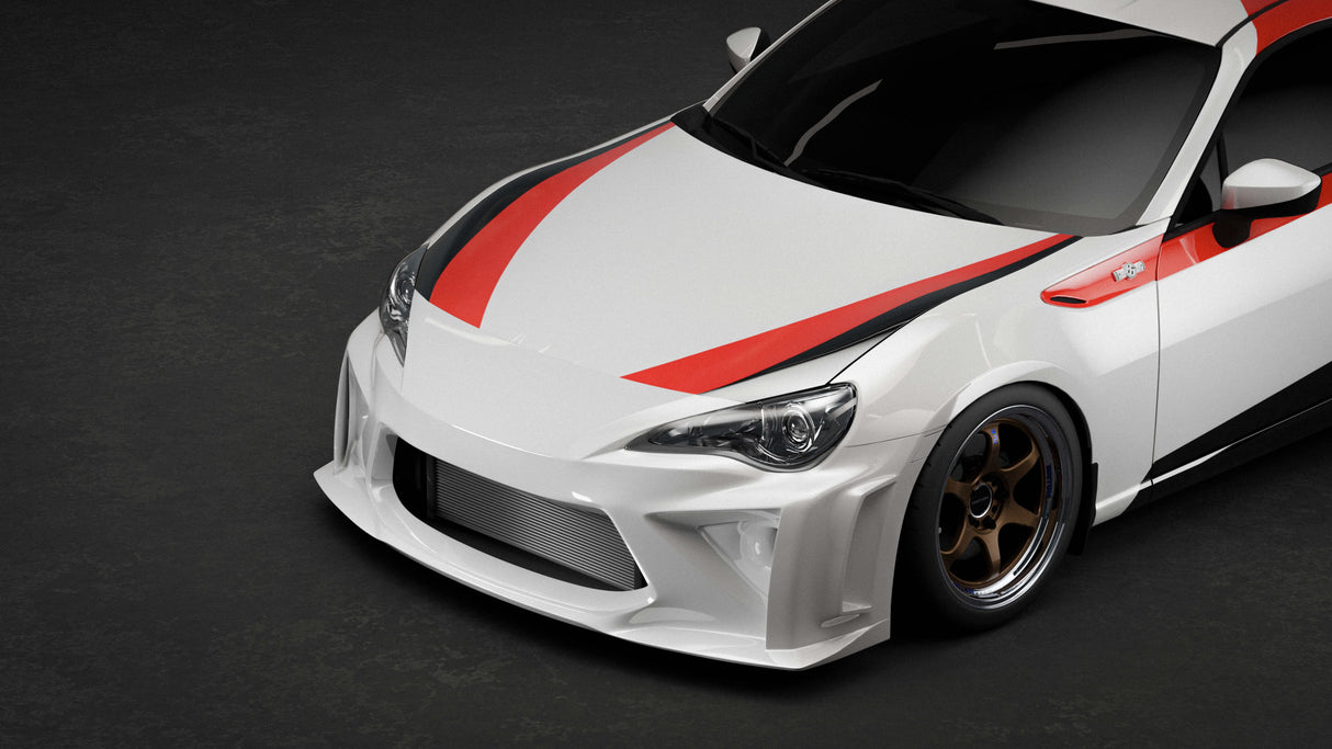 (PRE-ORDER) Front Bumper – Toyota/Scion/Subaru GT86/FRS/BRZ (ZC6 2012-2020)