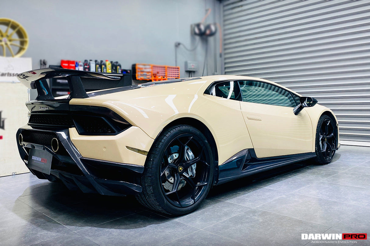 2015-2019 Lamborghini Huracan LP610 & LP580 Performante Style Partial Carbon Fiber Aero - Full Kit