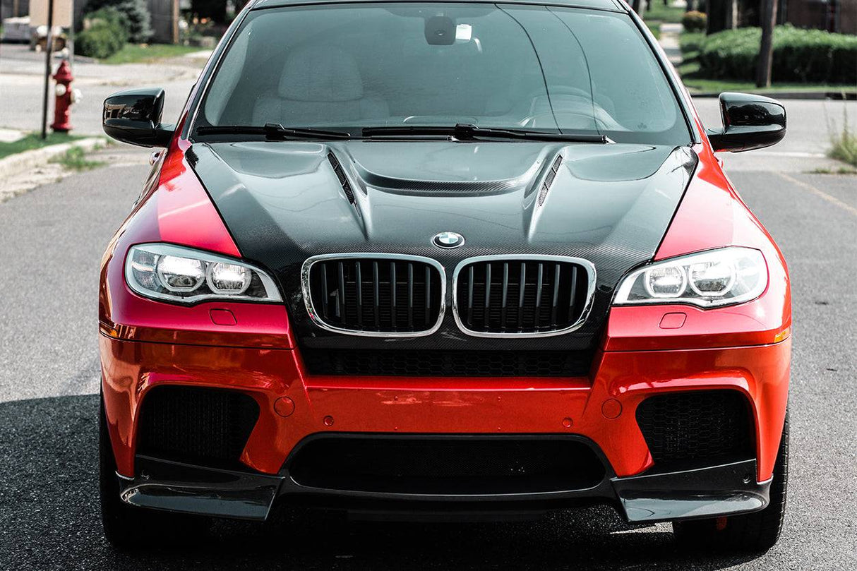 2009-2014 BMW E70 E71 X5 X6 X5M X6M HM Style Hood