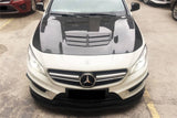2013-2018 Mercedes Benz W117 CLA Class Black Sails Style Hood