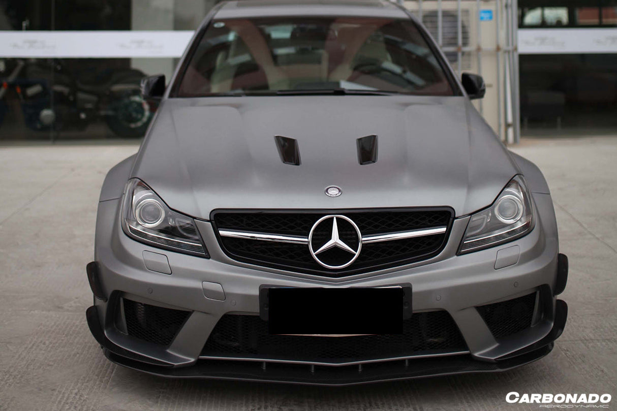 2012-2014 Mercedes Benz W204 C63 AMG BK Style hood