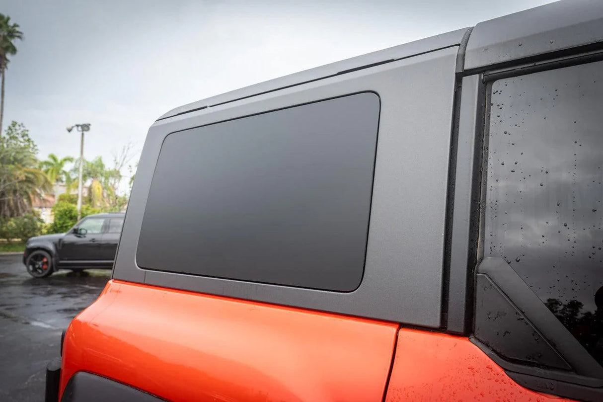 Hardtop Side Window Blackout Overlays - 2021+ Bronco 4 Door
