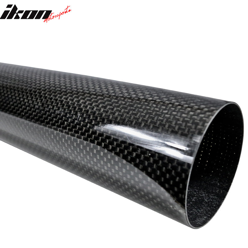 0.02" Carbon Fiber Tube Custom Motorcycle Fork Pipe 24" Long 2" OD