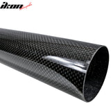 0.02" Carbon Fiber Tube Custom Motorcycle Fork Pipe 24" Long 2" OD