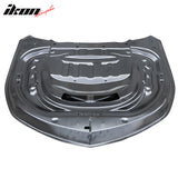 2016-2024 Chevy Camaro ZL1 Black Car Hood Guards Aluminum CF