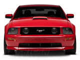 Raxiom Axial Series Stock Replacement Headlights; Black Housing; Clear Lens (05-09 Mustang w/ Factory Halogen Headlights, Excluding GT500)