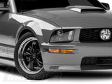 Raxiom Led Halo Projector Headlights; Black Housing; Clear Lens (05-09 Mustang W/ Factory Halogen Headlights, Excluding Gt500)