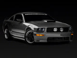 Raxiom Led Halo Projector Headlights; Black Housing; Clear Lens (05-09 Mustang W/ Factory Halogen Headlights, Excluding Gt500)