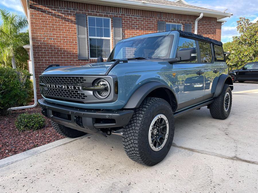 Headlight Bucket Inlays - 2021+ Bronco Badlands / WildTrak / First Edition