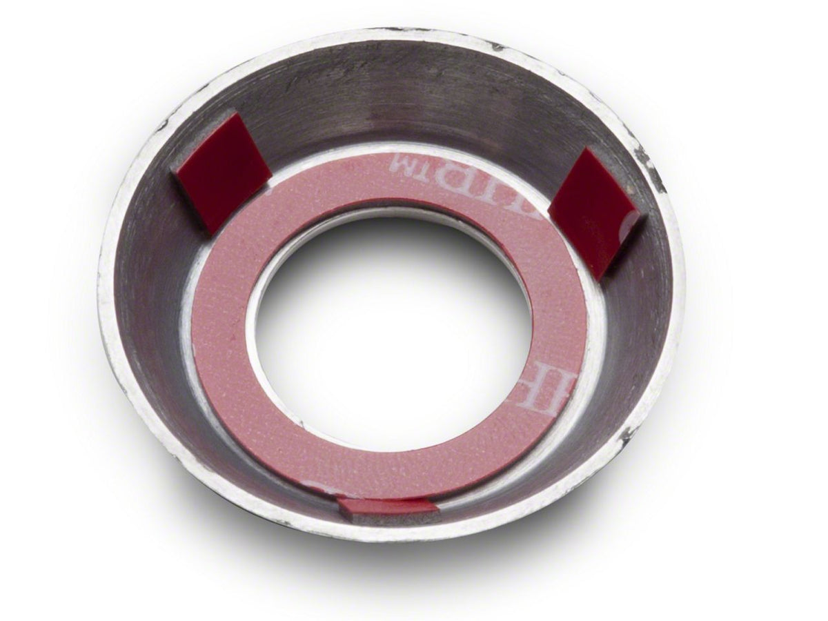 Speedform Modern Billet Headlight Knob Bezel; Polished (94-04 Mustang)
