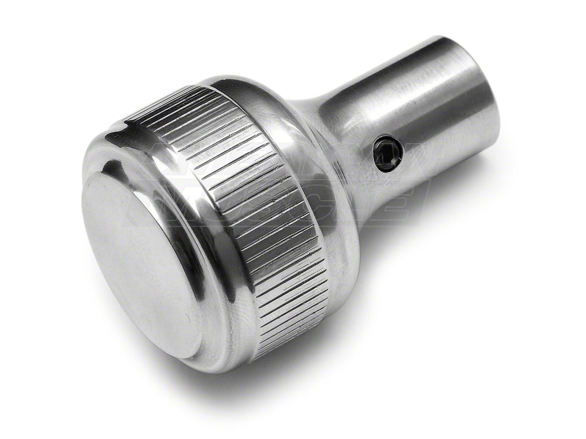 Speedform Modern Billet Headlight Knob; Polished (94-04 Mustang)