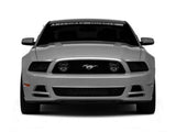 Raxiom LED Halo Projector Headlights; Black Housing; Smoked Lens (13-14 Mustang w/ Factory HID Headlights)