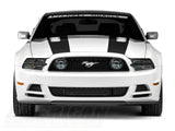 Mmd Headlight Splitters; Matte Black (13-14 Mustang)