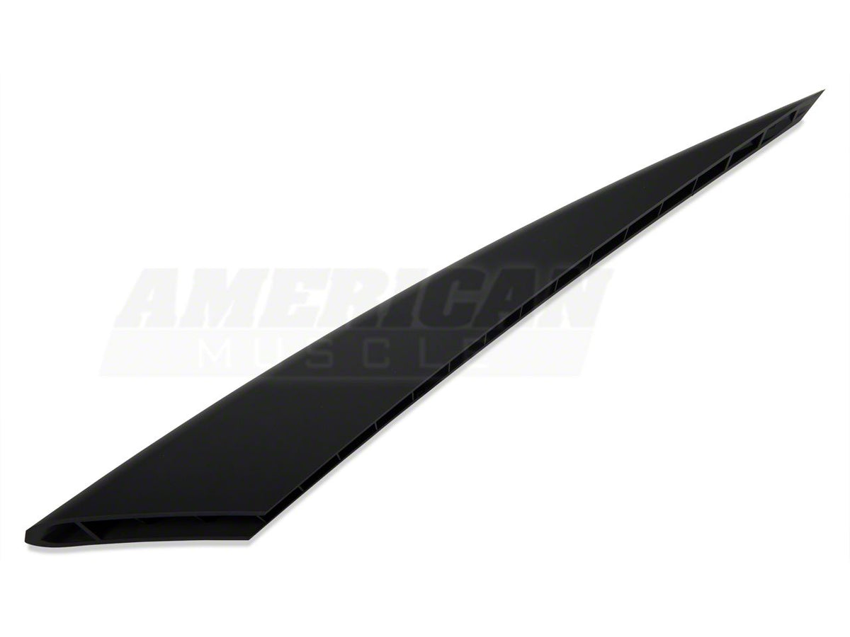 Mmd Headlight Splitters; Matte Black (13-14 Mustang)