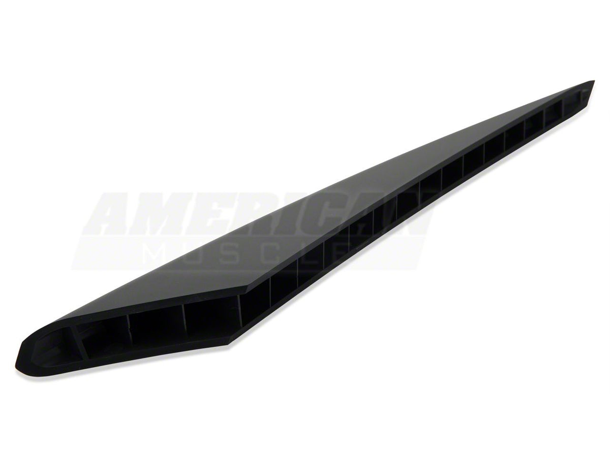 Mmd Headlight Splitters; Matte Black (13-14 Mustang)