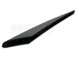 Mmd Headlight Splitters; Matte Black (13-14 Mustang)