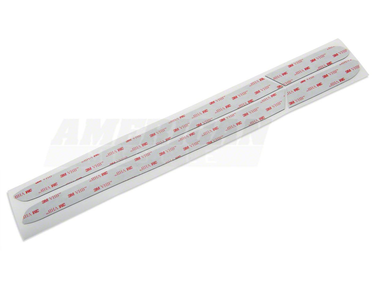 Mmd Headlight Splitters; Matte Black (13-14 Mustang)