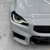 2023+ BMW G87 M2 Headlight Eye-Lid Accent Pre-cut Overlay
