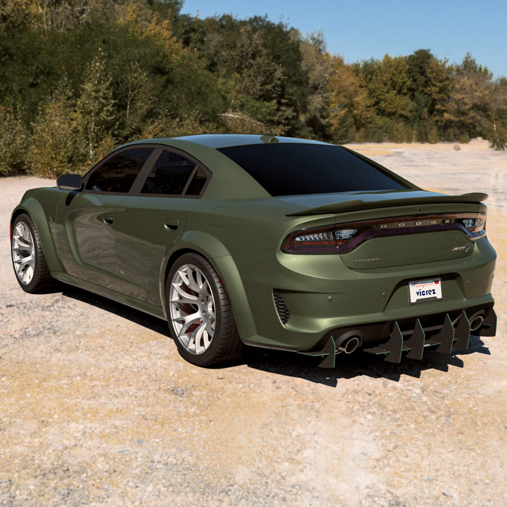 Hellcat Style Widebody Wheel Matte Silver - Vicrez