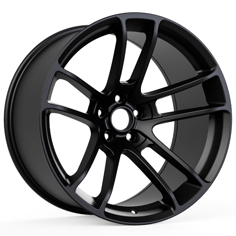 Hellcat Widebody Look Matte Black Wheel - Vicrez