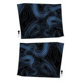 Topographic Interior Door Handle Overlays - 2024+ Land Cruiser