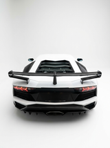 Carbon Fiber SVJ Style Rear Wing Spoiler for Lamborghini Aventador S LP740 | Dual-Plane Aero Blade