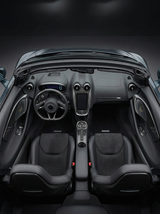 McLaren GT Dry Carbon Fiber Interior Trim Kit 6-Piece Cockpit Upgrade 2019+