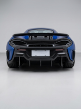 2015+ McLaren 540C 570S 570GT 600LT Multi-Fin Diffuser 3-Piece Rear Bumper - Dry Carbon Fiber