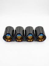 Carbon Fiber Exhaust Tips for BMW | M2 M3 M4 M5 M6 | F & G Series | 60-80mm Inlet | Set of 4