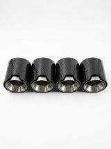 Carbon Fiber Exhaust Tips for BMW | M2 M3 M4 M5 M6 | F & G Series | 60-80mm Inlet | Set of 4
