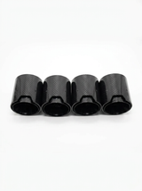 Carbon Fiber Exhaust Tips for BMW | M2 M3 M4 M5 M6 | F & G Series | 60-80mm Inlet | Set of 4
