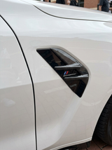 2021–2024 BMW M3 Competition G80 Front Fender Vent Trims – Pre-Preg Dry Carbon Fiber