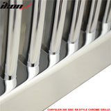2005-2010 Chrysler 300 300C RR Phantom Chrome Front Bumper Grille ABS