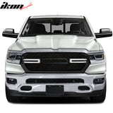 2019-2024 Dodge Ram 1500 Front Hood Grill with Switchback Turn Signal