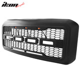 2011-2016 Ford F250 F350 R Style Matte Black Front Bumper Hood Grille