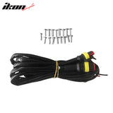 2011-2016 Ford F250 F350 R Style Matte Black Front Bumper Hood Grille