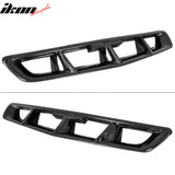 1996-1998 Honda Civic MUG Unpainted Front Hood Grill Grille ABS