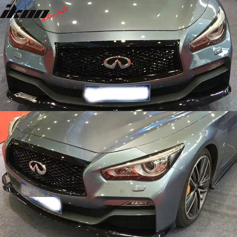 2014-2017 Infiniti Q50 Sedan Eau Rouge Black Concept Car Mesh Grille