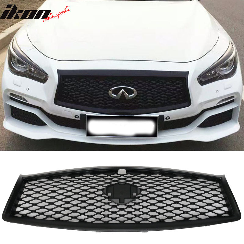 2014-2017 Infiniti Q50 Sedan Eau Rouge Black Concept Car Mesh Grille