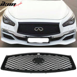 2014-2017 Infiniti Q50 Sedan Eau Rouge Black Concept Car Mesh Grille