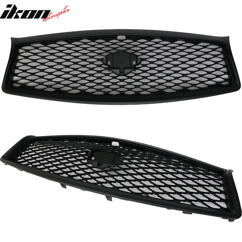 2014-2017 Infiniti Q50 Sedan Eau Rouge Black Concept Car Mesh Grille